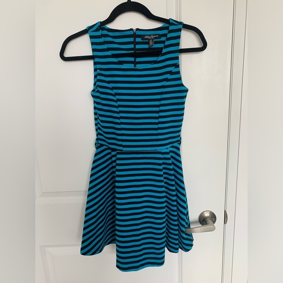 Streetwear Society Dresses & Skirts - Striped Fit and Flare  Dress